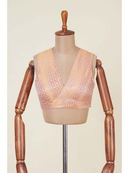 Dressfolk - Sulu Beige Stitched Blouse