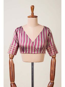Dressfolk - Aanika Magenta Stitched Blouse