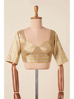 Dressfolk - Saanvi Gold Stitched Blouse