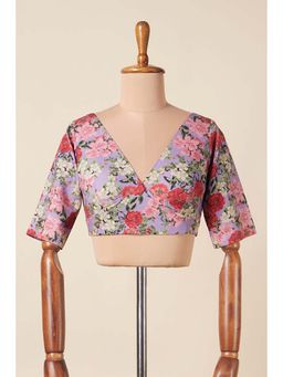 Dressfolk - Preksha Lavender Stitched Blouse