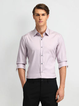Arrow Newyork - Lavender Solid Slim Fit Shirt