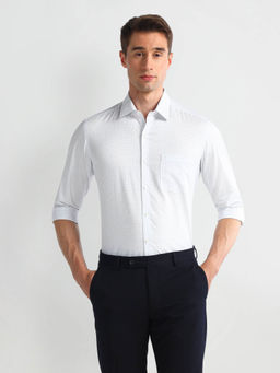 Arrow - Blue Checks Manhattan Slim Fit Shirt