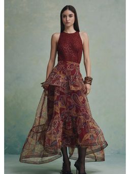 ZABELLA - Ebony Savannah Top with Skirt