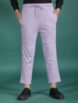 CRIMSOUNE CLUB - Girls Plain Lilac Lounge Pants