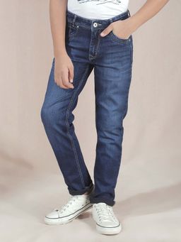 CRIMSOUNE CLUB - Boys Navy Blue Jeans