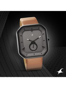 Fastrack - After Dark 3.0 3272NL02 Tan Dial Analog Watch for Men