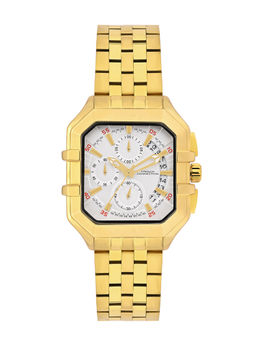 French Connection - Silver Dial Multifunctional Analog Watch for the Men - FCF01GM (M)