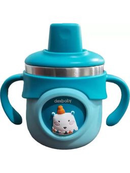 Chinmay Kids - Baby Stainless Steel Milk Feeding Travel Baby Sipper Blue