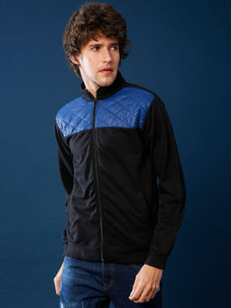 Campus Sutra - Men Solid Stylish Casual Winter Jacket