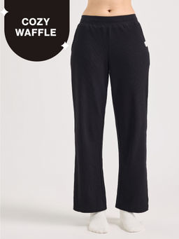 Nykd by Nykaa - Waffle Sleep Pajama - NYS501 - Jet Black