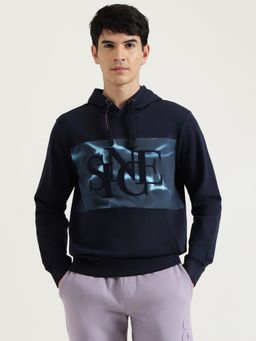 United Colors of Benetton - Regular Fit Graphic Since Panel Terry Hoodie
