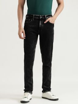 United Colors of Benetton - Solid Slim Tapered Fit Lounge Jeans