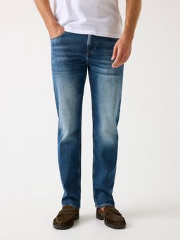 Guess - Mens Blue Solid Angels Carry Denim Jeans