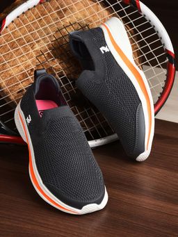 LIBERTY - Leap7x ATTITUDE-5 Sports Grey Non Lacing Walking Shoes for Women