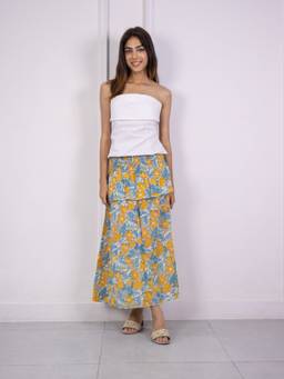 Kaira By Nikita - Mutli Colour Floral Long Skirt
