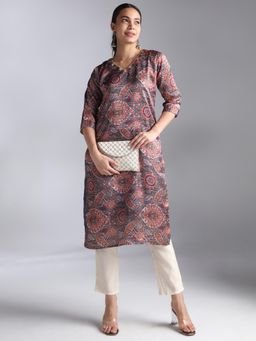 House Of Dharaa - Women Trendy Comfortable Stylish Printed Kurti
