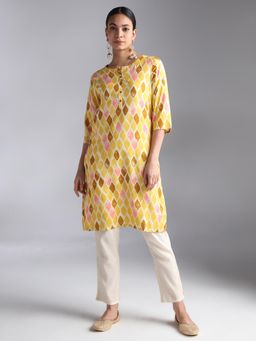 House Of Dharaa - Women Traditional Comfortable Printed Stylish Trendy Kurti