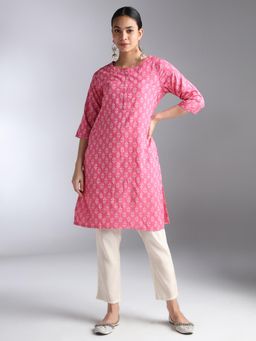House Of Dharaa - Women Traditional Comfortable Printed Stylish Trendy Kurti