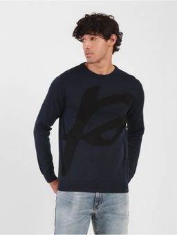Levi's - Redloop Men Navy Blue Pullover Sweatshirt