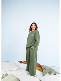 NeceSera - Unbothered Era Terry Travel Sweatshirt with Pyjamas (Set of 2)