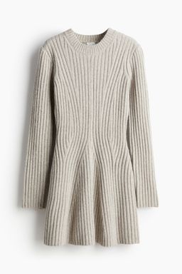 H&M - Girls Red Rib-Knit Dress