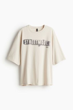 H&M - Women White Oversized T-Shirt
