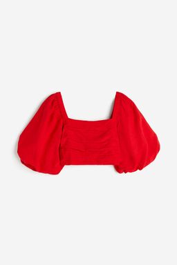 H&M - Women Pink Cropped Blouse