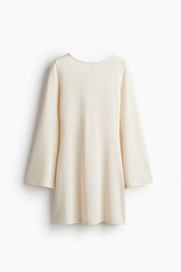 H&M - Women Black Open-Back Knitted Dress