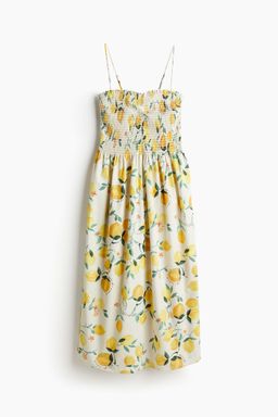 H&M - Women White Smock-Topped Dress