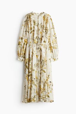 H&M - Women Blue Oversized Crinkled Dress