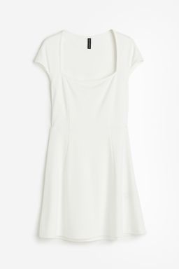 H&M - Girls Blue Flared-Skirt Dress