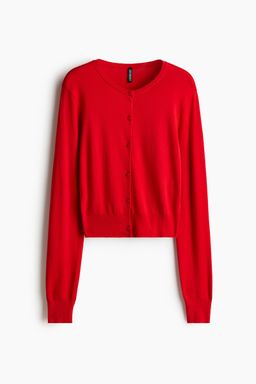 H&M - Women Black Fine-Knit Cardigan