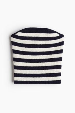 H&M - Women Black Knitted Tube Top