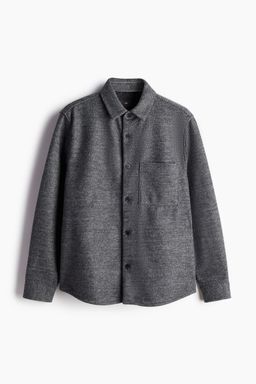 H&M - Men Grey Regular Fit Overshirt
