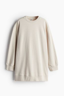 H&M - Girls Beige Sweatshirt Dress