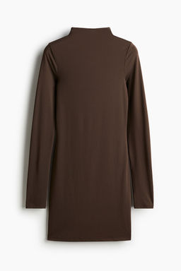 H&M - Women Black Turtleneck Mini Dress