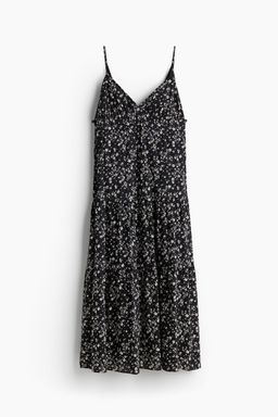 H&M - Women Black Long Strappy Dress