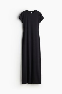 H&M - Women Beige Jersey Bodycon Dress