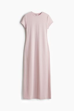 H&M - Women Beige Jersey Bodycon Dress