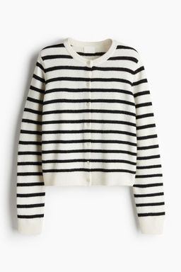 H&M - Women Green Knitted Cardigan