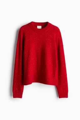 H&M - Women Grey Embellished Jumper