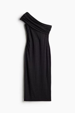H&M - Women Black One-Shoulder Bodycon Dress