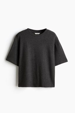 H&M - Women White Fine-Knit T-Shirt