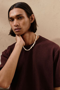 H&M - Men Green Loose Fit T-Shirt