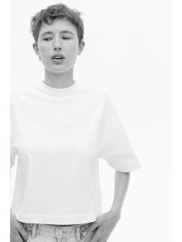 H&M - Girls Black Boxy T-Shirt