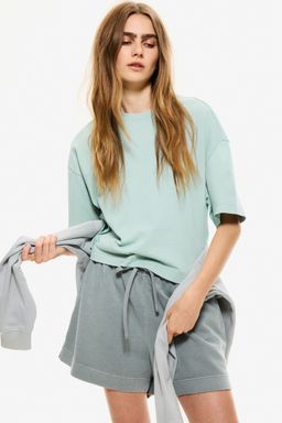 H&M - Girls Black Boxy T-Shirt