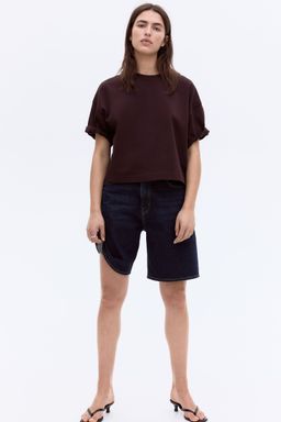 H&M - Girls Black Boxy T-Shirt