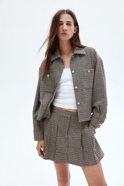 H&M - Women Brown Oversized Jacket