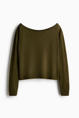 H&M - Women Pink Off-The-Shoulder Jumper