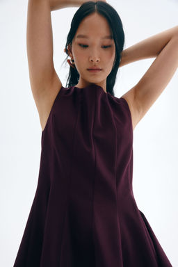 H&M - Girls Blue Flared-Skirt Dress